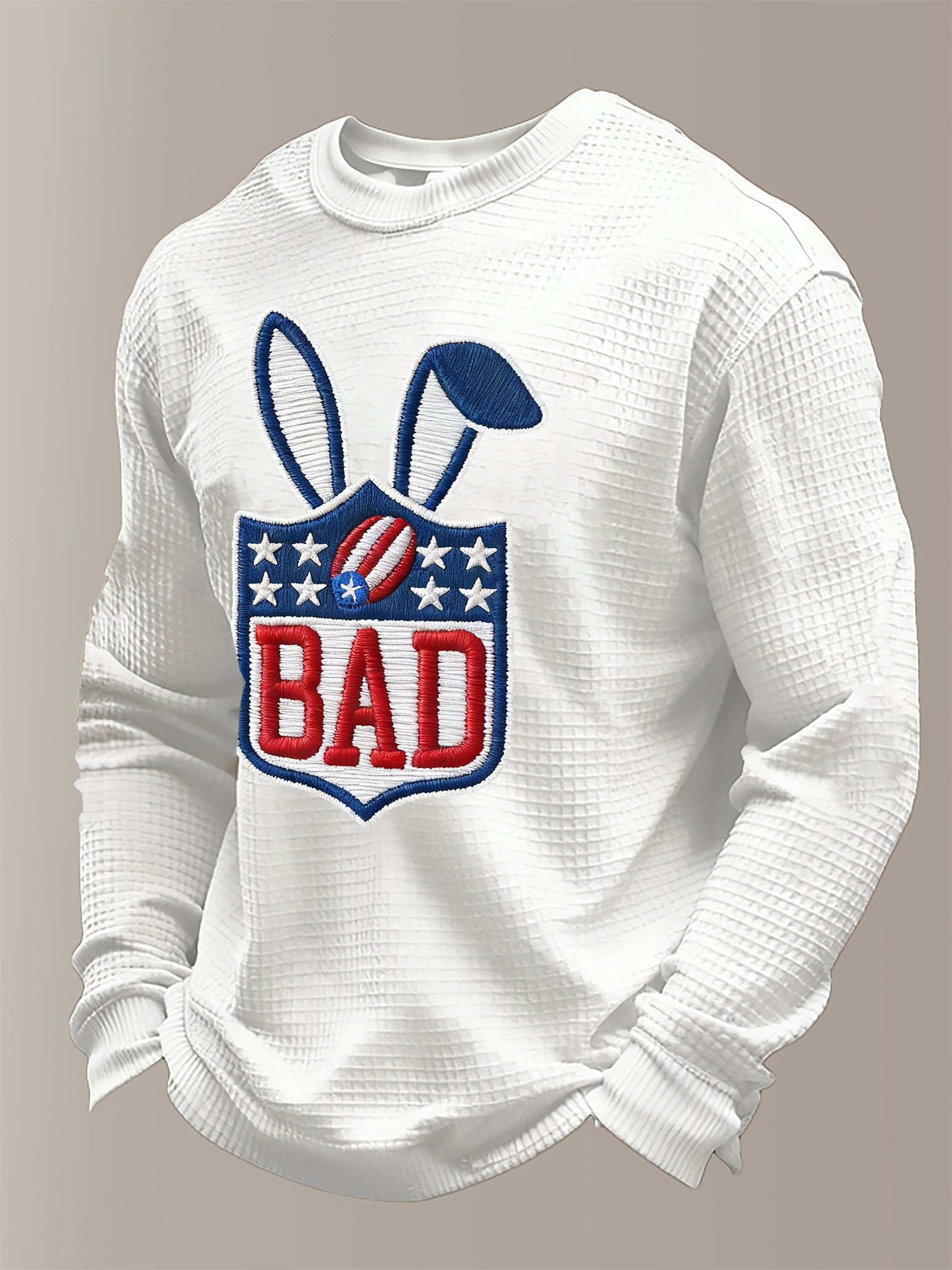 Bad Bunny Merch Football Long Sleeve Shirt Super Bowl Bad Bunny Gifts For Fans