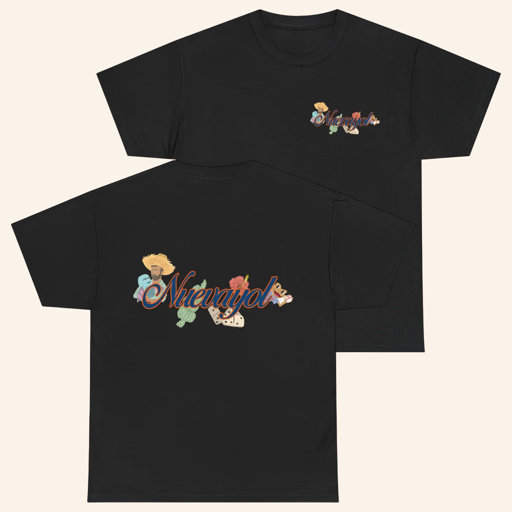 Bad Bunny Merch Nuevayol Black T-Shirt DTMF Merch Gifts For Dudes Bad Bunny Merch Nuevayol Black T-Shirt DTMF Merch Gifts For Dudes