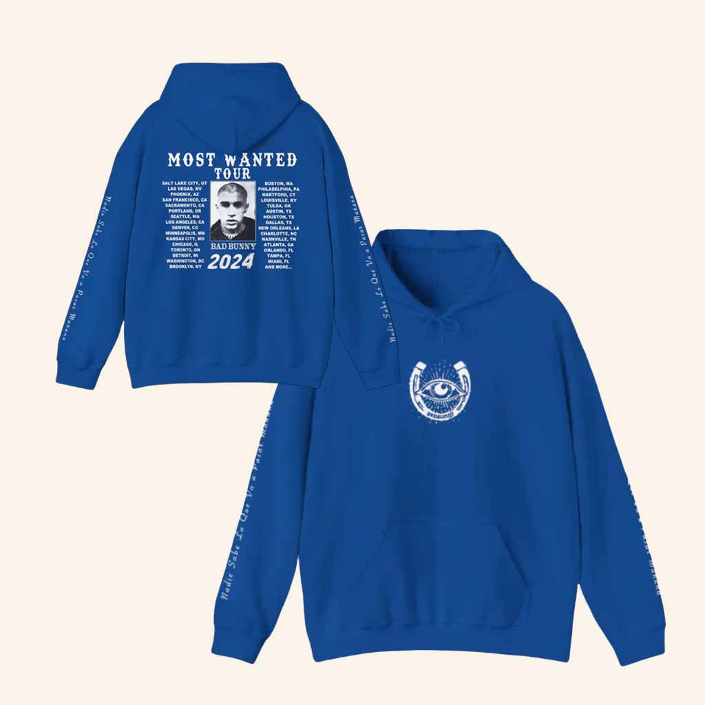 Bad Bunny Merch Signature Mugshot Tour Dates Hoodie Blue Christmas Gifts For Dudes Bad Bunny Merch Signature Mugshot Tour Dates Hoodie Blue Christmas Gifts For Dudes