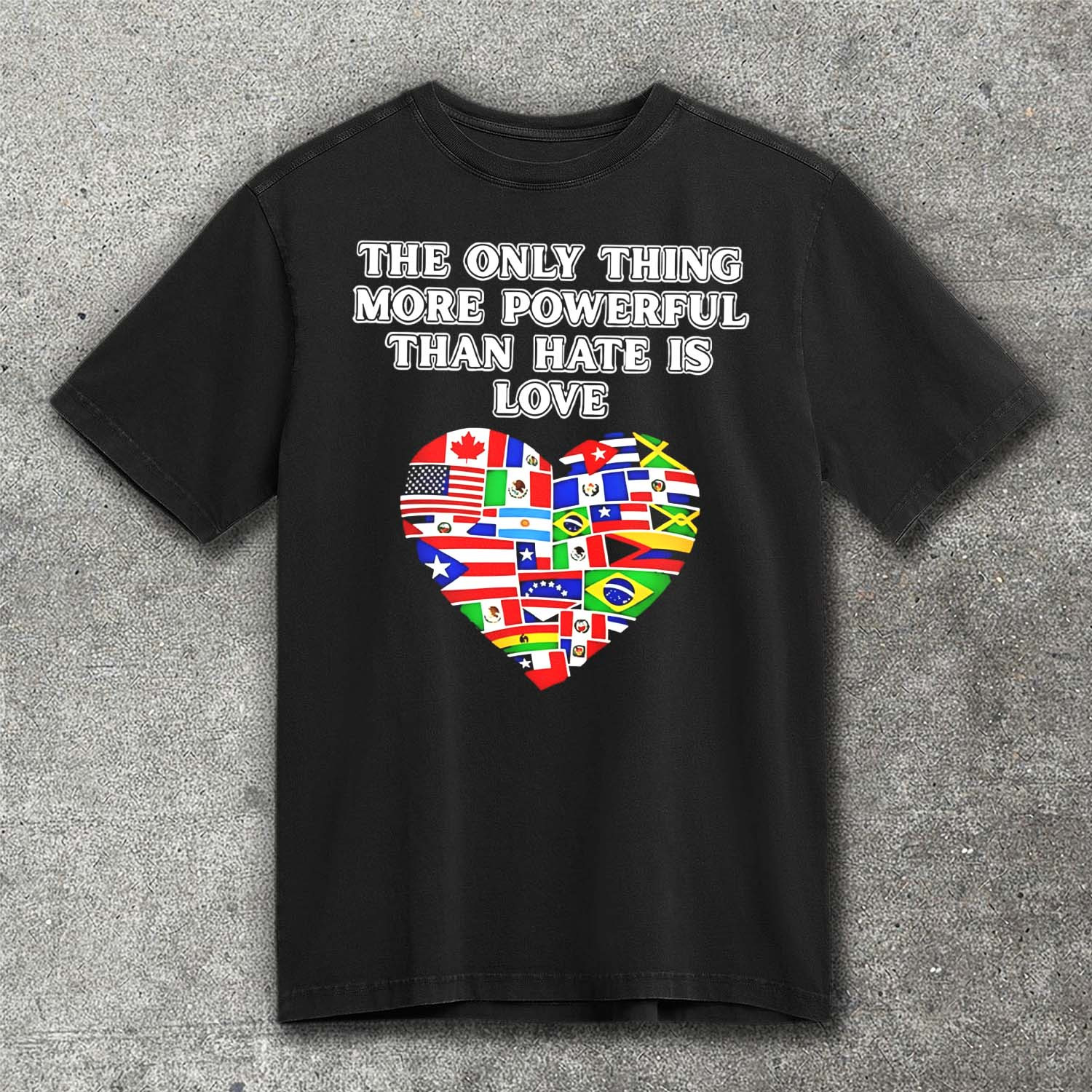 Bad Bunny Merch The Only Thing More Powerful Than Hate Is Love Shirt Gifts For Bad Bunny Fans