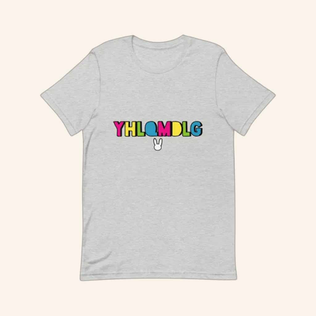 Bad Bunny Merch YHLQMDLG Bad Bunny T-Shirt Xmas Gifts For Him Bad Bunny Merch YHLQMDLG Bad Bunny T-Shirt Xmas Gifts For Him