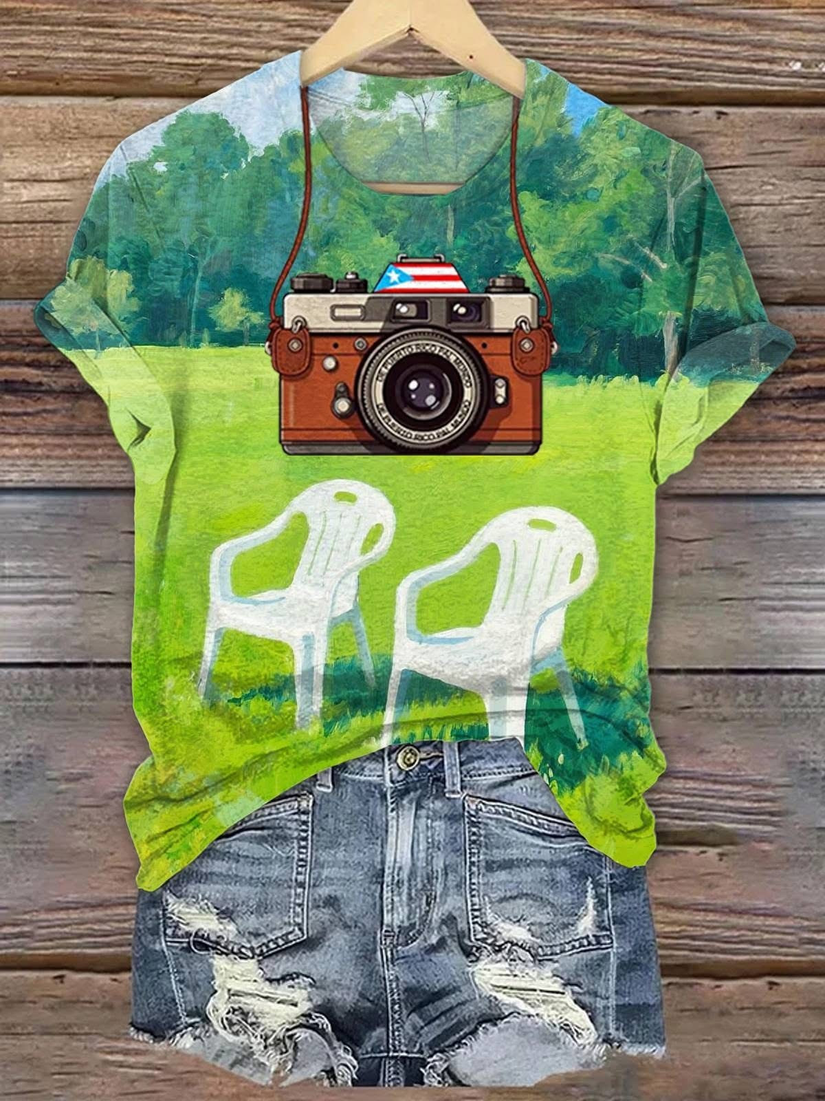 Bad Bunny Oil Painting T-Shirt Puerto Rico Bad Bunny Merch Best Gifts For Fans