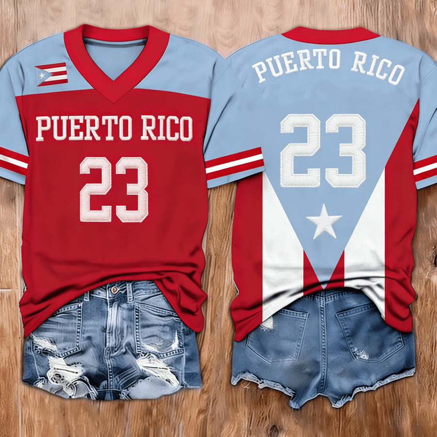 Bad Bunny Puerto Rico Baseball 23 Jersey Bad Bunny Baseball Merch Sport Fan Gift
