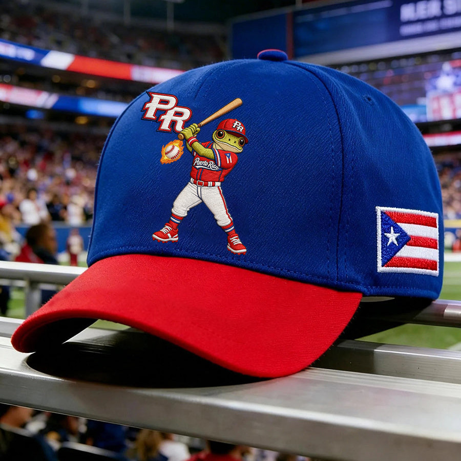 Bad Bunny Puerto Rico Baseball Hat Puerto Rico Flag Bad Bunny Merch Baseball Lover Gift