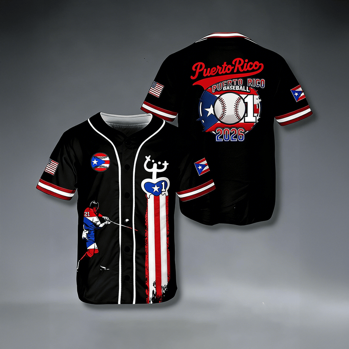 Bad Bunny Puerto Rico Baseball Jersye Bad Bunny Frog Merch Baseball Lover Gift For Husband