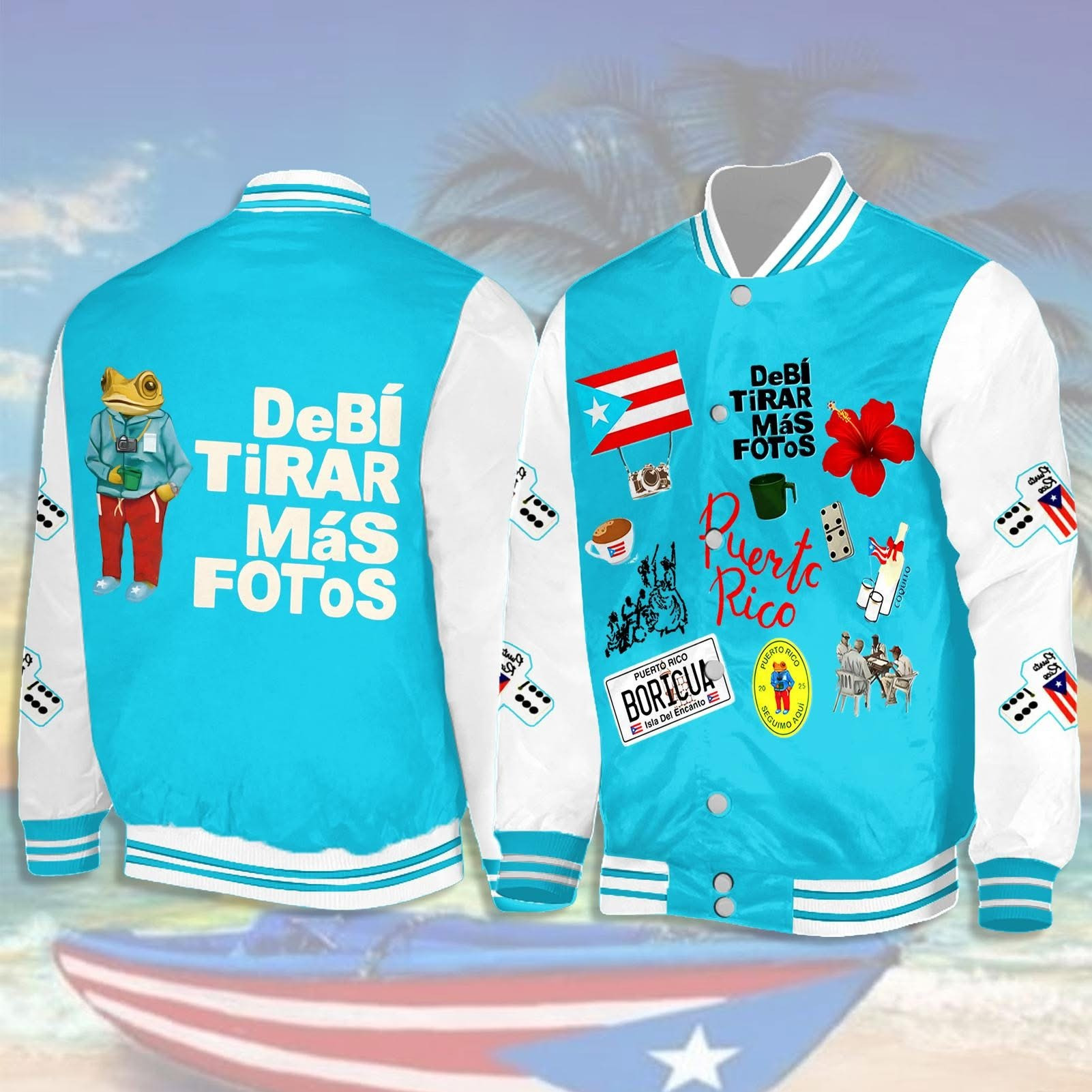 Bad Bunny Puerto Rico Debi Tirar Mas Fotos Varsity Jacket Puerto Rican Merch Best Gifts