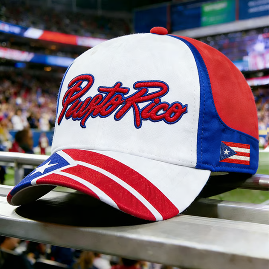 Bad Bunny Puerto Rico Flag Hat Sport Fan Baseball Cap Gift For Bad Bunny Lover