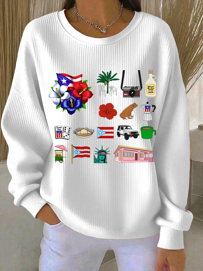 Bad Bunny Puerto Rico Sweatshirt Bad Bunny 2026 Tour Merch Good Gifts For Fans