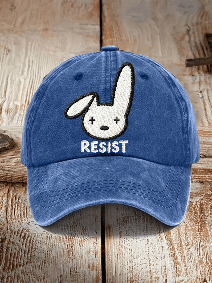 Bad Bunny Resist Hat Bad Bunny Anti ICE Baseball Cap Unique Gift For Fans