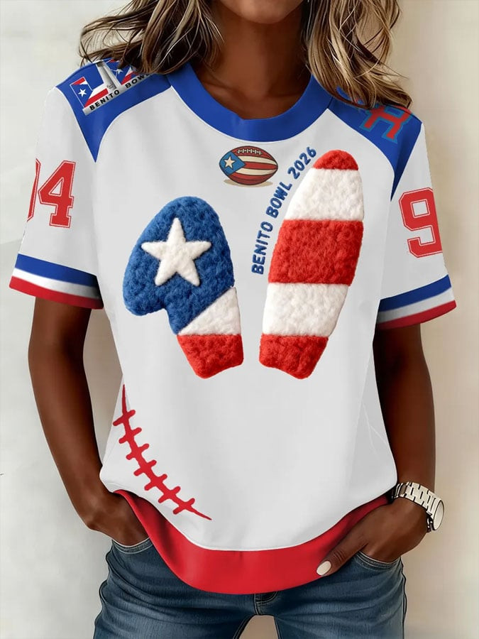 Bad Bunny Super Bowl 2026 Merch Benito Bowl 94 T-Shirt Game Day Gift For Her