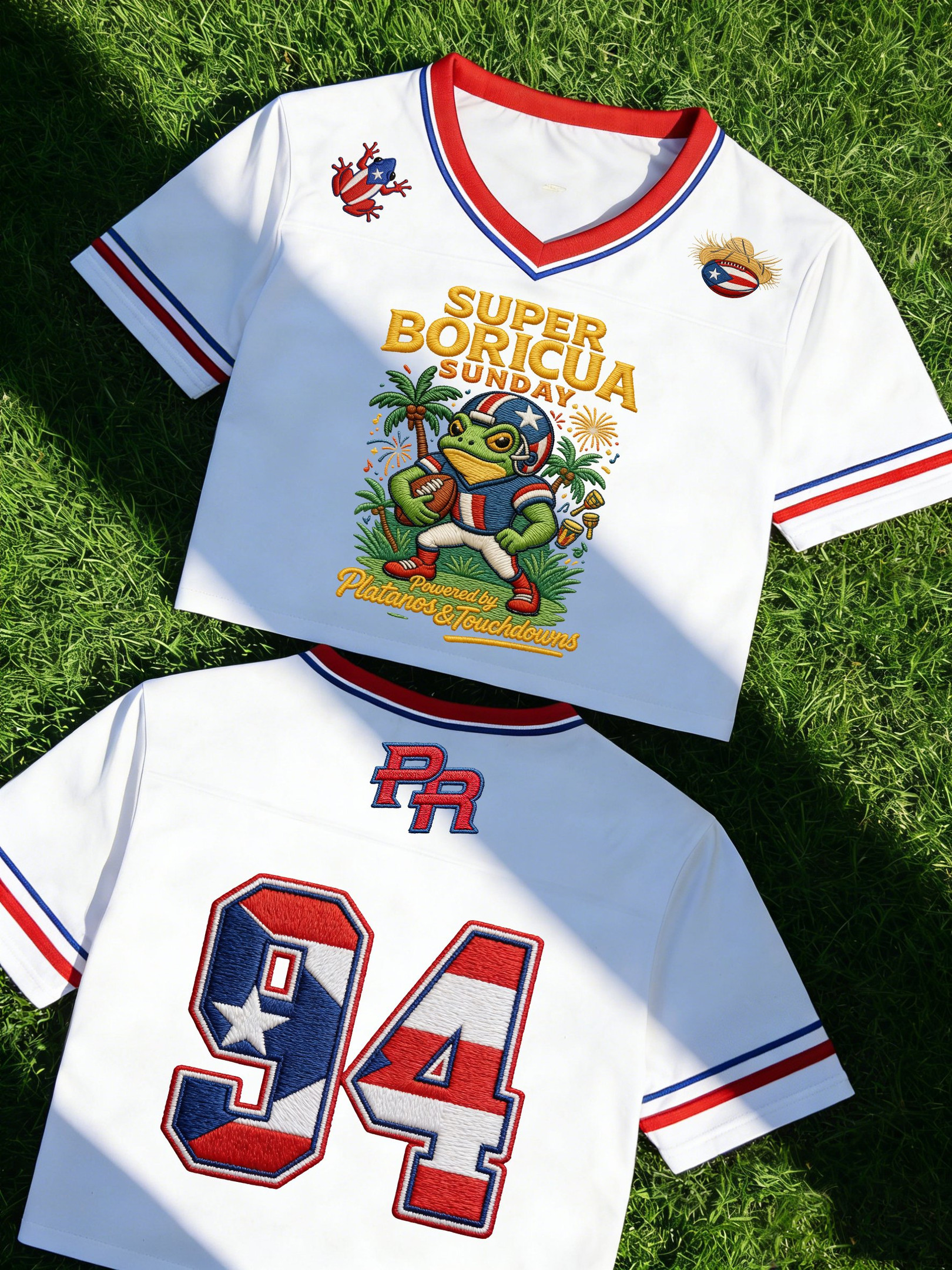 Bad Bunny Super Bowl Merch 2026 94 Benito Bowl Jersey Puerto Rican Football Gifts For Fans