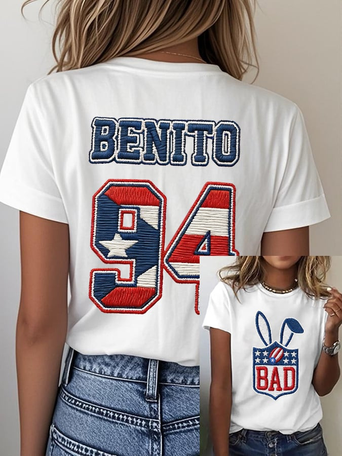 Bad Bunny Super Bowl Merch 2026 94 Benito Bowl T-Shirt Puerto Rican Football Bad Bunny Shirt