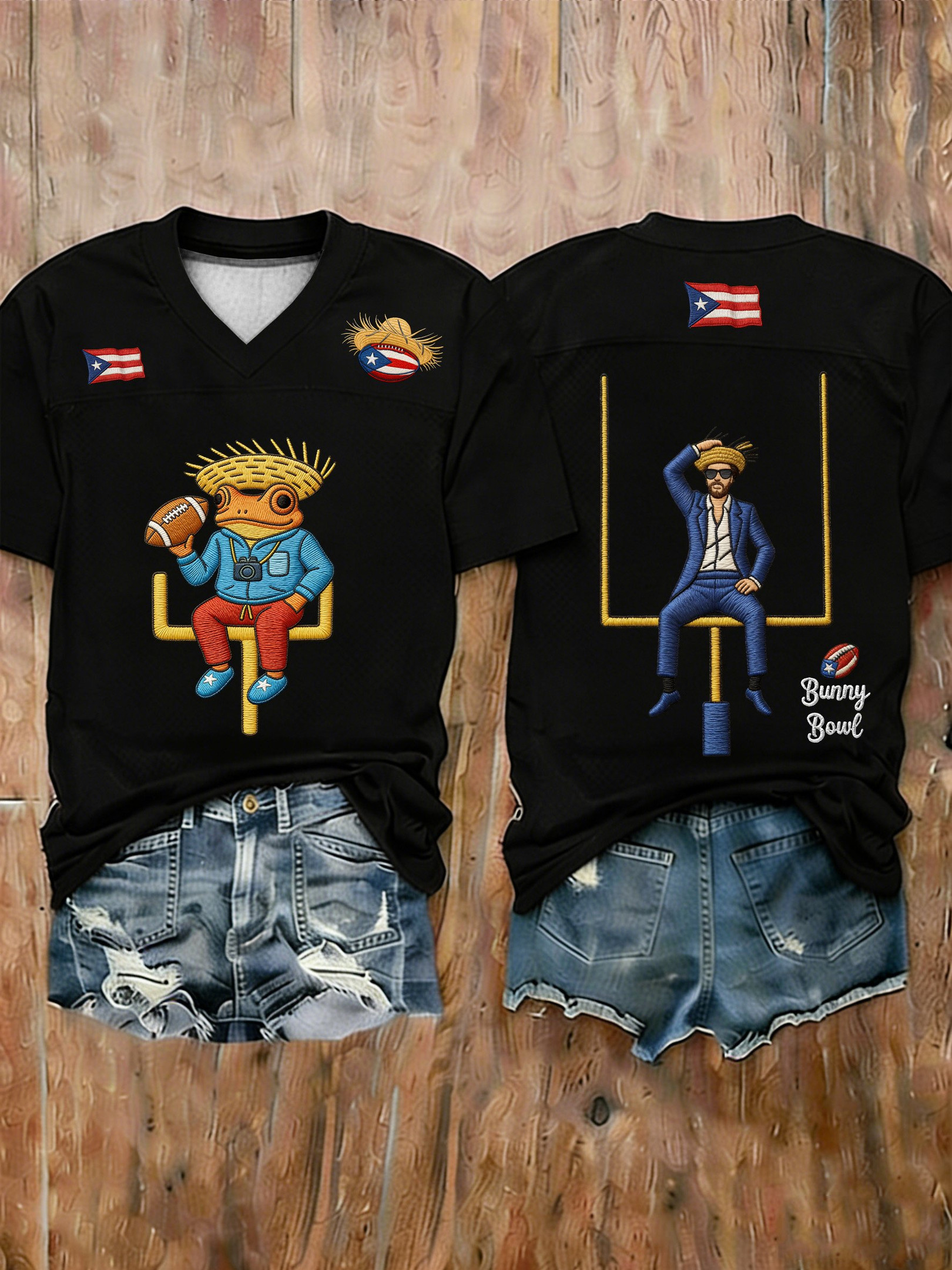 Bad Bunny Super Bowl Merch 2026 Bad Bunny Jersey Benito Bowl Merch Football Fan Gifts