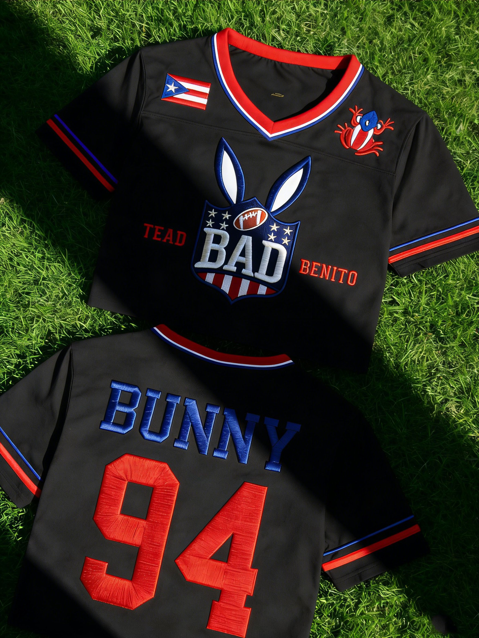 Bad Bunny Super Bowl Merch 2026 Bad Bunny Jersey Benito Bowl Shirt Gifts For Sister