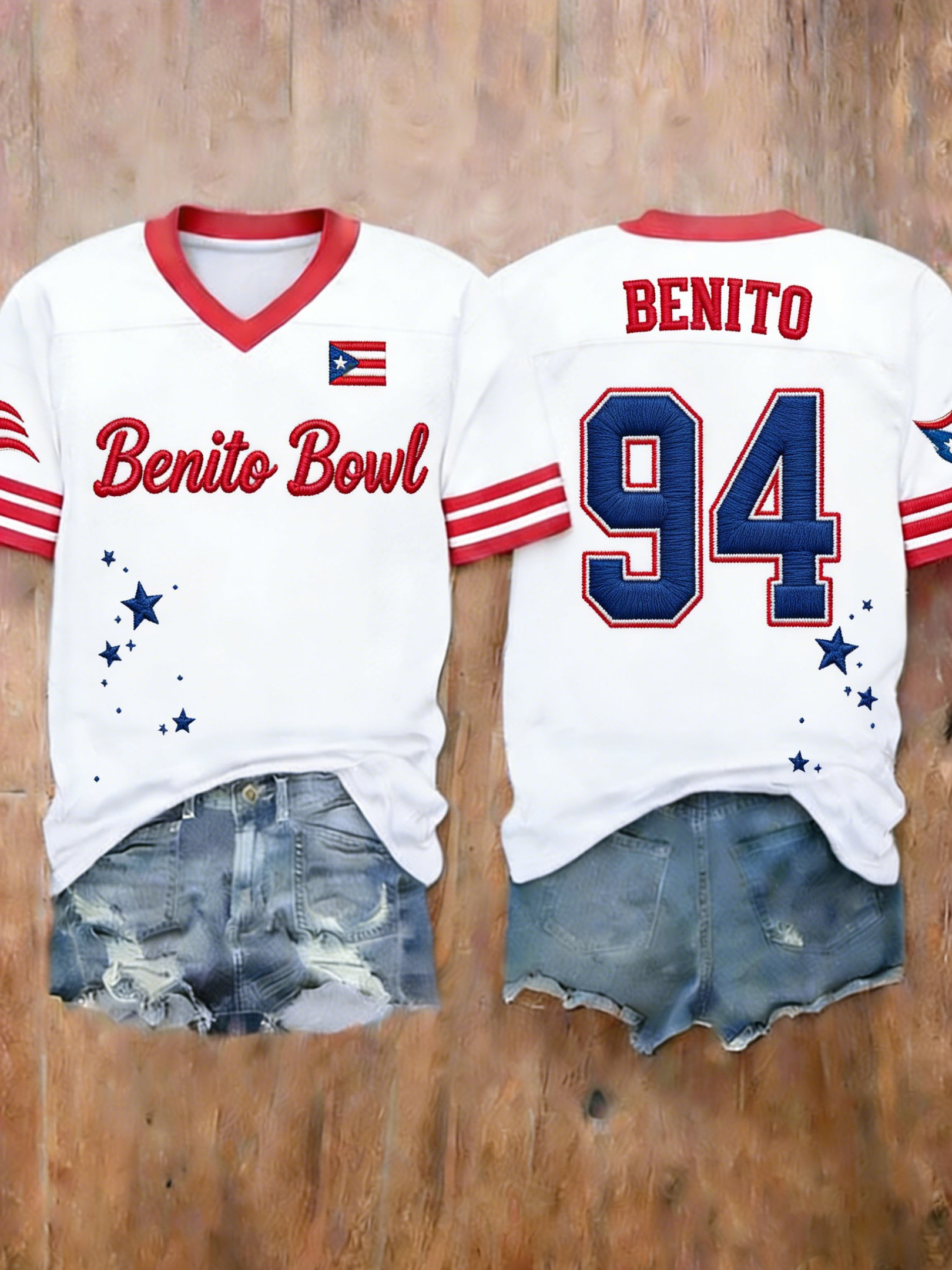 Bad Bunny Super Bowl Merch 2026 Bad Bunny Jersey Benito Bowl Shirt Puerto Rican Football Merch