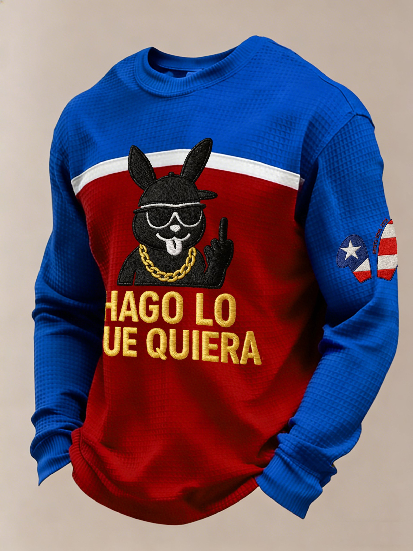 Bad Bunny Super Bowl Merch 2026 Bad Bunny Long Sleeve T-Shirt Benito Bowl Shirt Gifts For Son Bad Bunny Super Bowl Merch 2026 Bad Bunny Long Sleeve T-Shirt Benito Bowl Shirt Gifts For Son