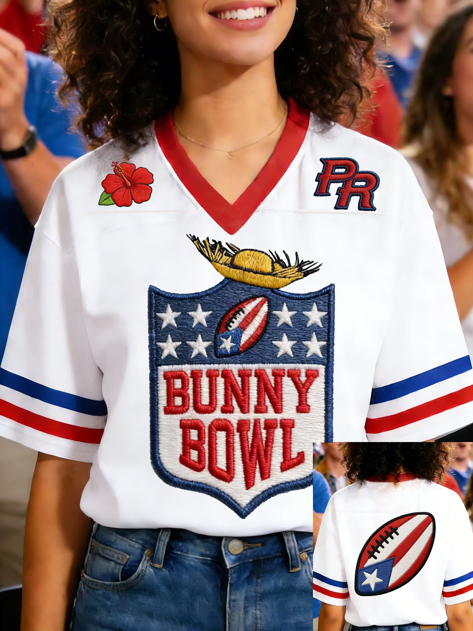 Bad Bunny Super Bowl Merch 2026 Bad Bunny Super Bowl Jersey Bad Bunny Merch Gifts For Sister