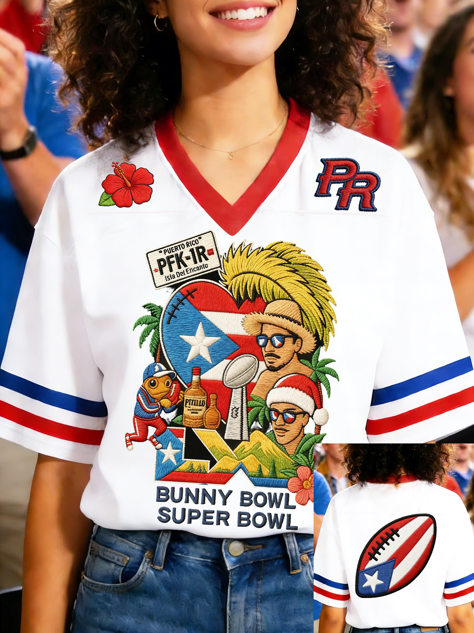 Bad Bunny Super Bowl Merch 2026 Bad Bunny Super Bowl Jersey Game Day Merch Bad Bunny Website