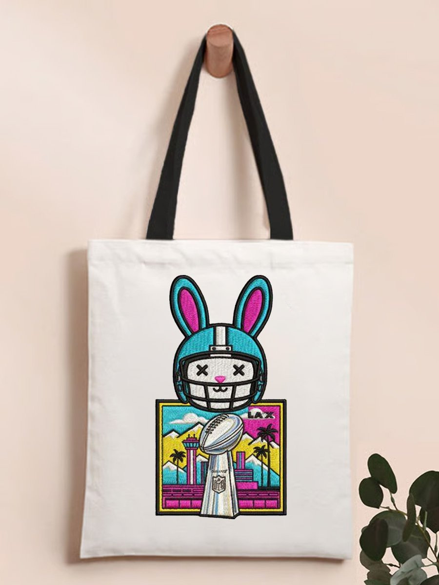 Bad Bunny Super Bowl Merch 2026 Bad Bunny Tote Bag Puerto Rican Football Merchandise Her Gifts