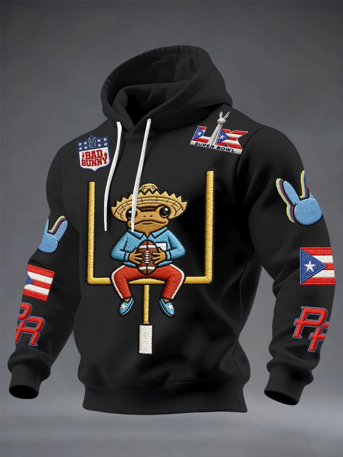 Bad Bunny Super Bowl Merch 2026 Benito Bowl Hoodie Game Day Clothing Gifts For Benito Bowl Fans