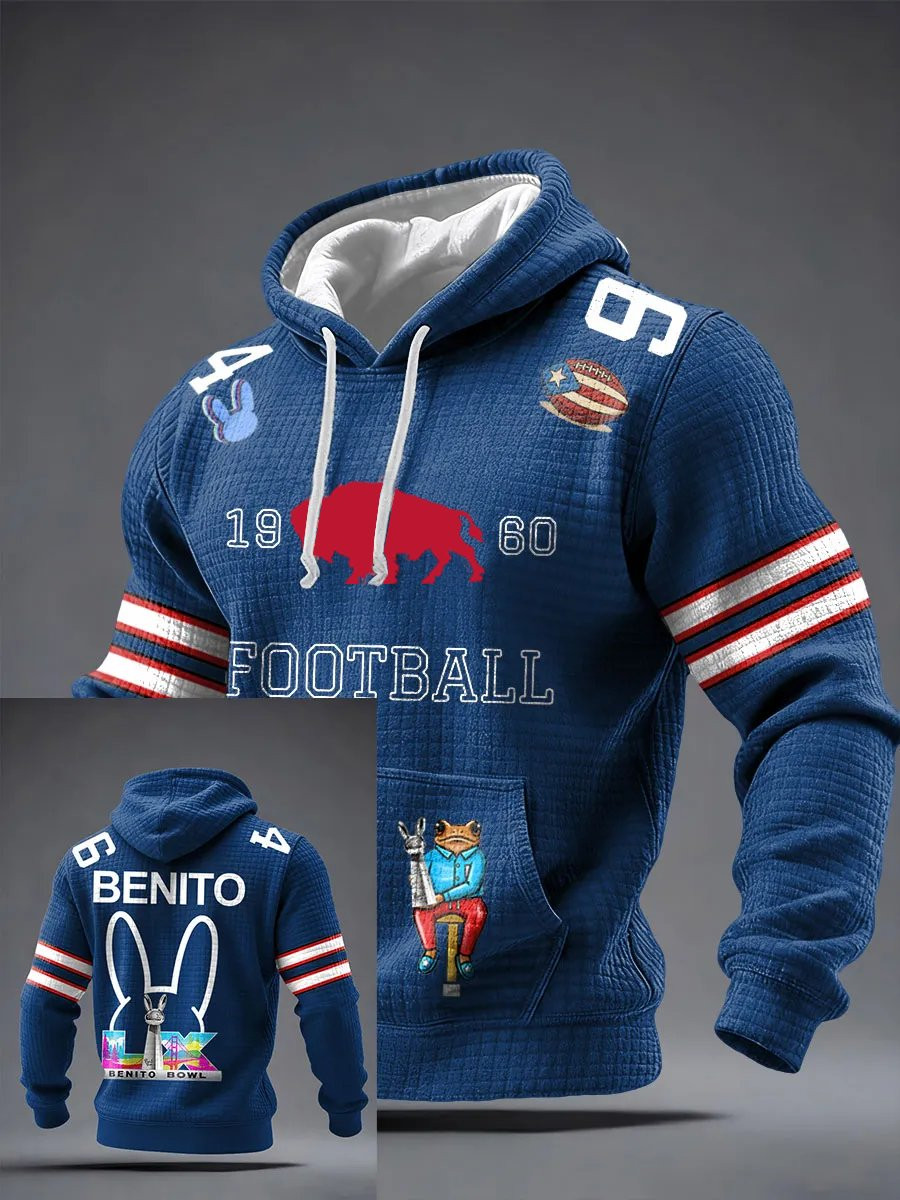 Bad Bunny Super Bowl Merch 2026 Benito Bowl Hoodie Puerto Rican Football Bad Bunny Merch