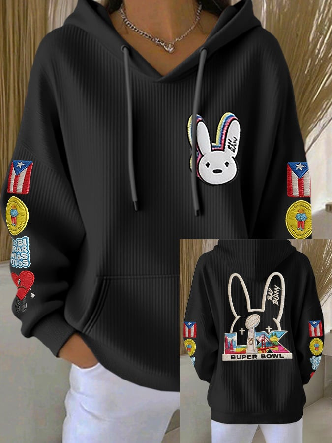 Bad Bunny Super Bowl Merch 2026 Benito Bowl Hoodie Puerto Rican Rapper Hoodie Gifts For Fans