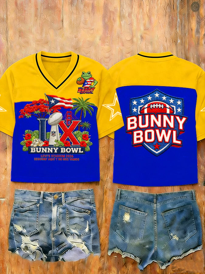 Bad Bunny Super Bowl Merch 2026 Benito Bowl Jersey Bad Bunny Shirt Puerto Rican Game Day Merch