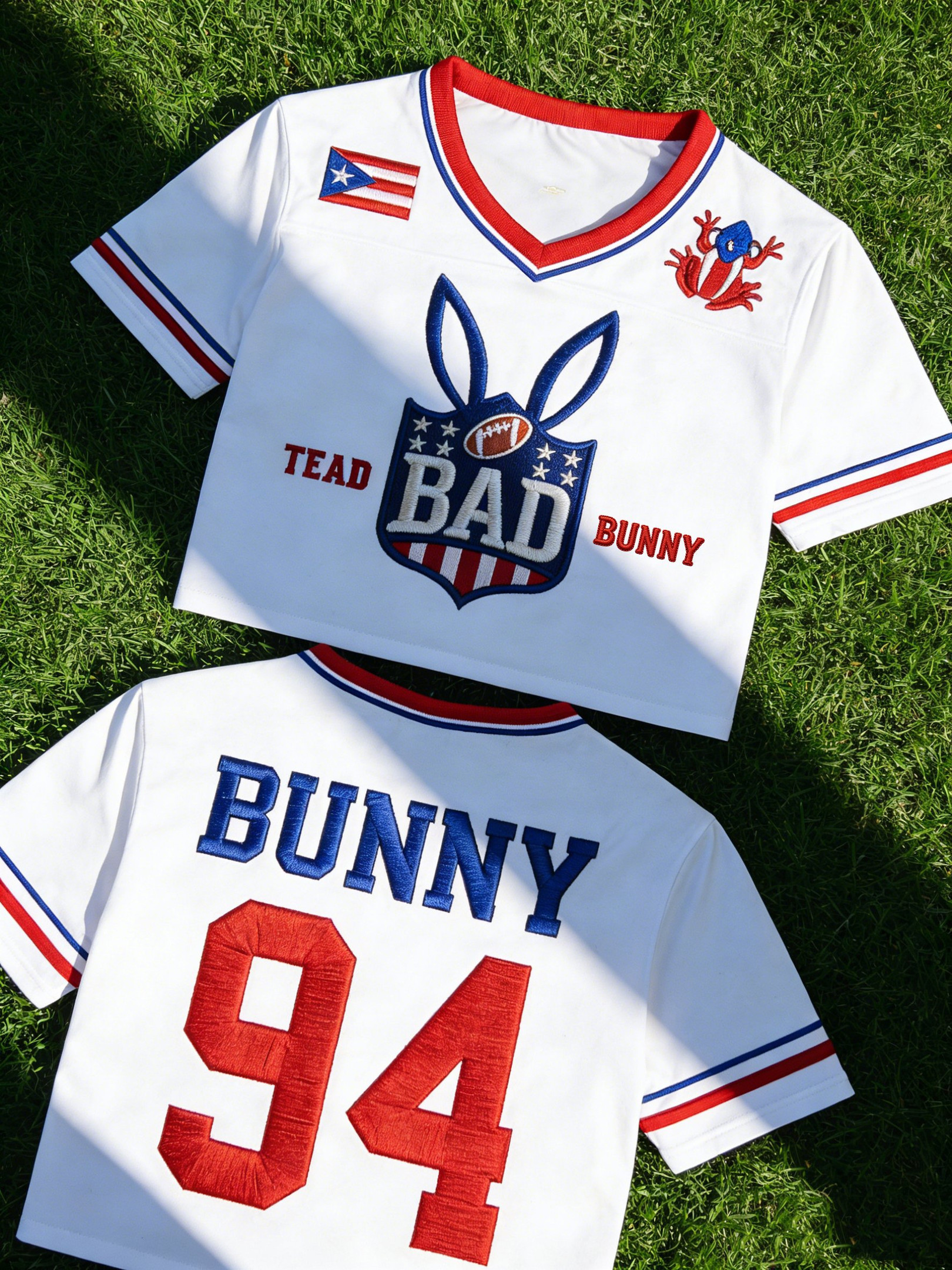 Bad Bunny Super Bowl Merch 2026 Benito Bowl Jersey Puerto Rican Football Merch Daughter Gifts