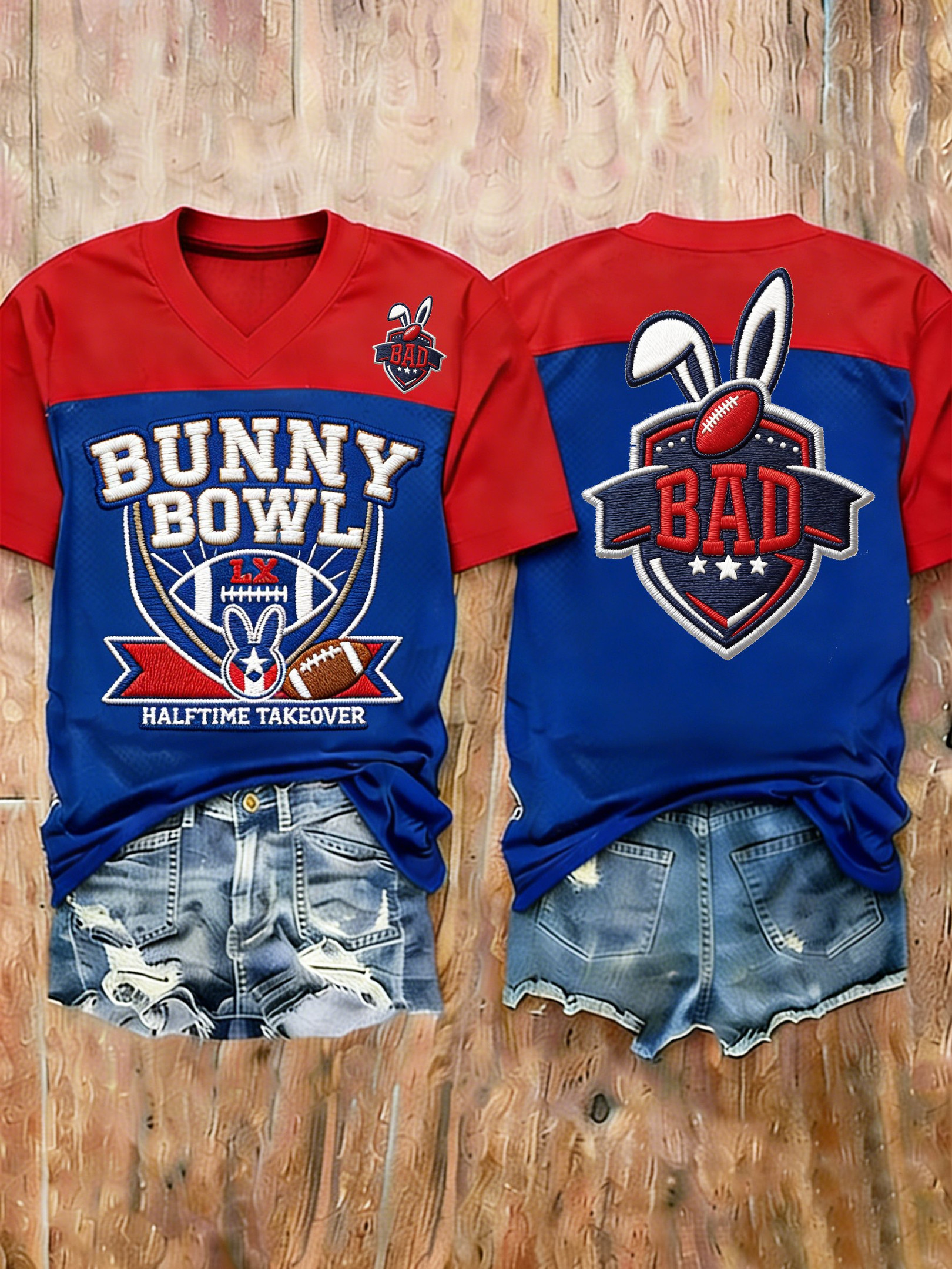 Bad Bunny Super Bowl Merch 2026 Benito Bowl Jersey Super Bowl 2026 Game Day Apparel