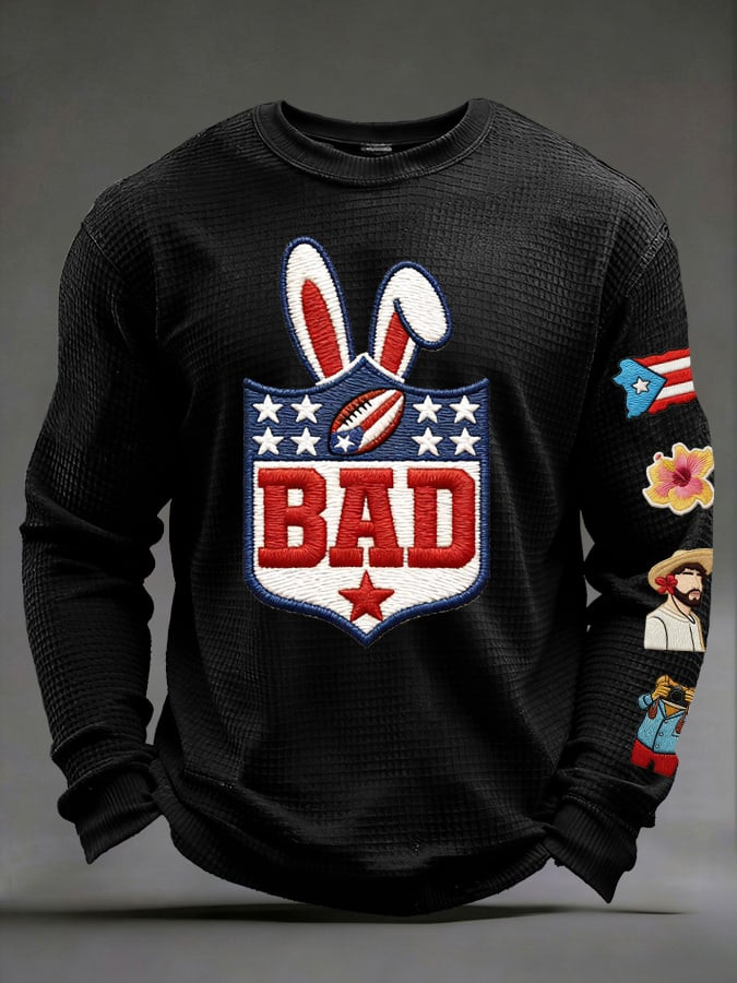 Bad Bunny Super Bowl Merch 2026 Benito Bowl Long Sleeve T-Shirt Black Bad Bunny Super Bowl Shirt Bad Bunny Super Bowl Merch 2026 Benito Bowl Long Sleeve T-Shirt Black Bad Bunny Super Bowl Shirt