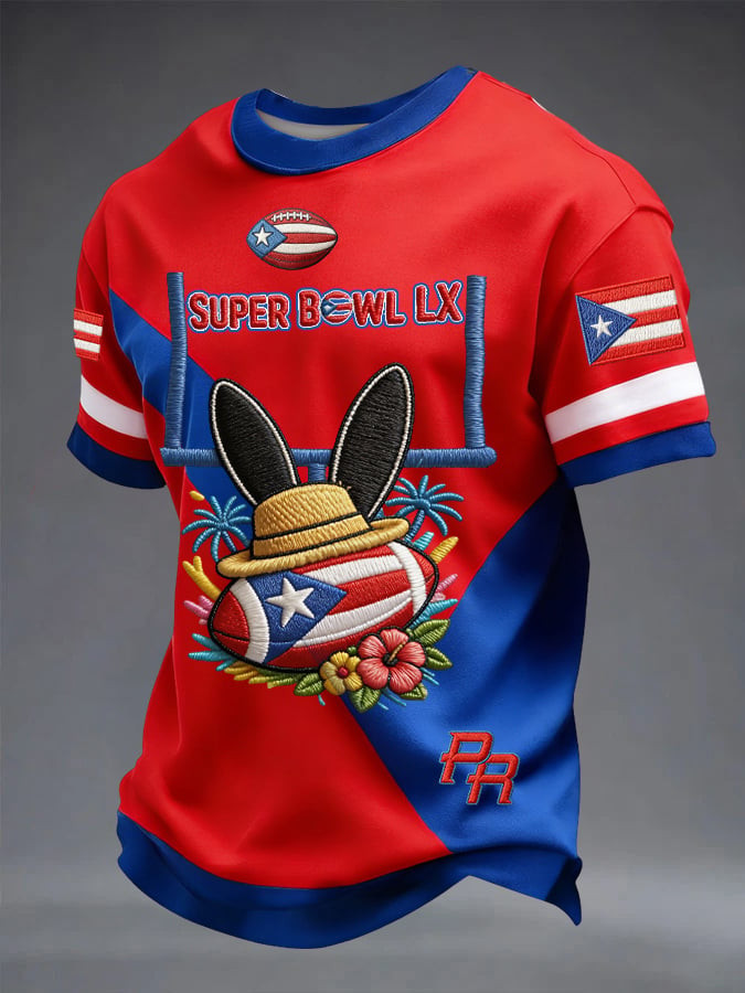 Bad Bunny Super Bowl Merch 2026 Benito Bowl Shirt For Men's Bad Bunny Super Bowl 2026
