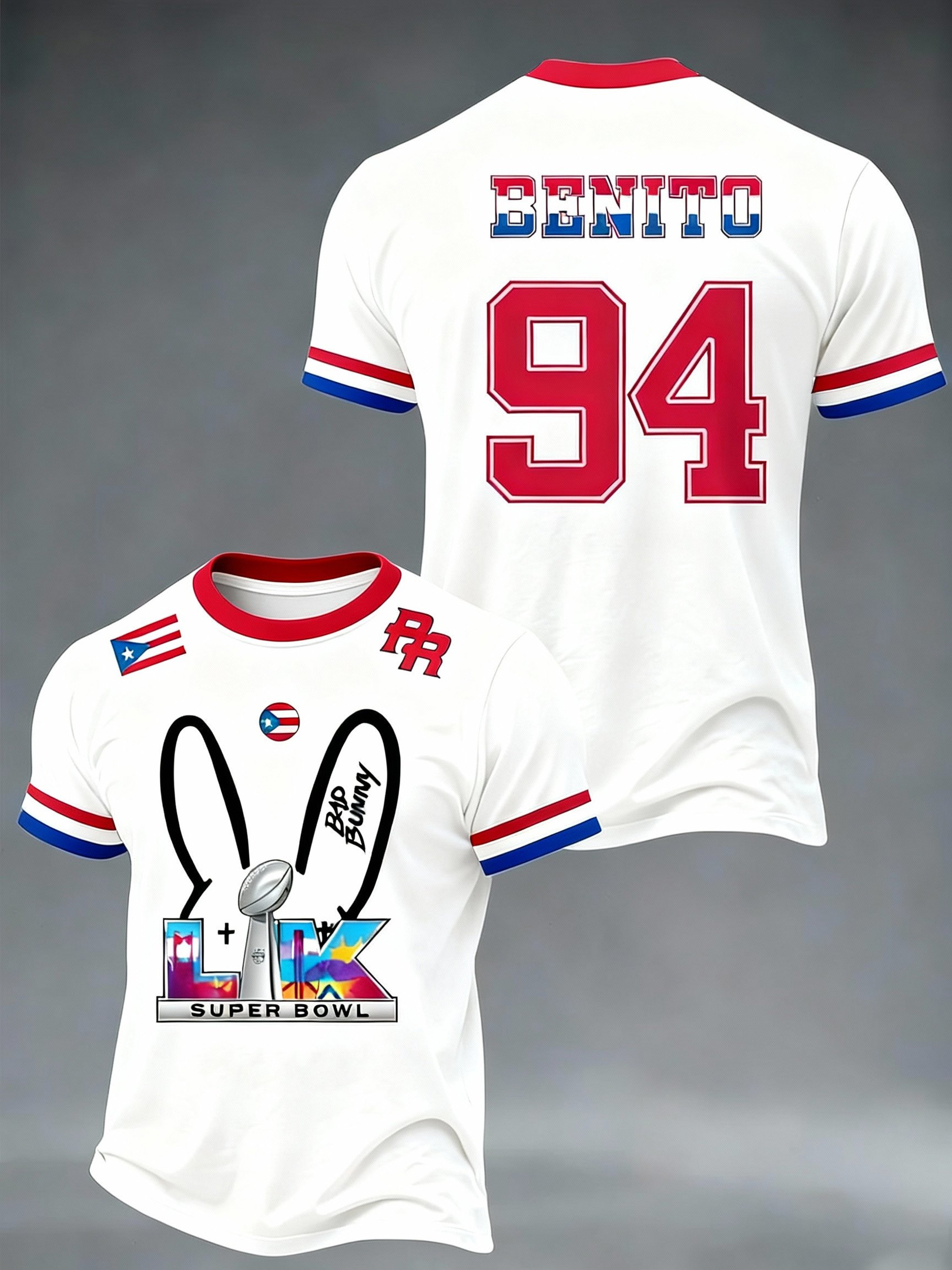 Bad Bunny Super Bowl Merch 2026 Benito Bowl Shirt Puerto Rican Football Apparel Bad Bunny Website Bad Bunny Super Bowl Merch 2026 Benito Bowl Shirt Puerto Rican Football Apparel Bad Bunny Website