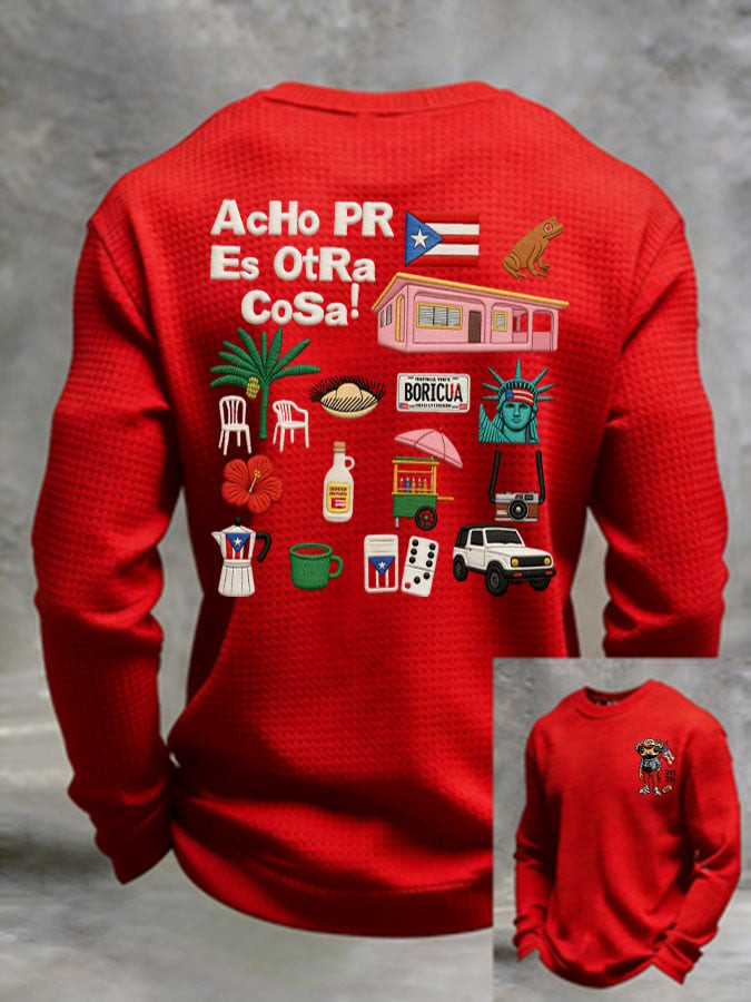 Bad Bunny Super Bowl Merch 2026 Benito Bowl Sweatshirt Puerto Rican Football Crewneck Red