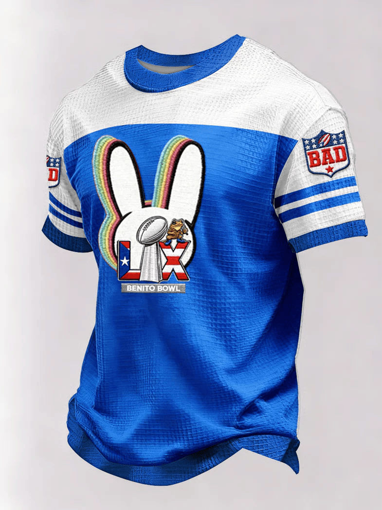 Bad Bunny Super Bowl Merch 2026 Benito Bowl T-Shirt Puerto Rican Football Bad Bunny Shirt