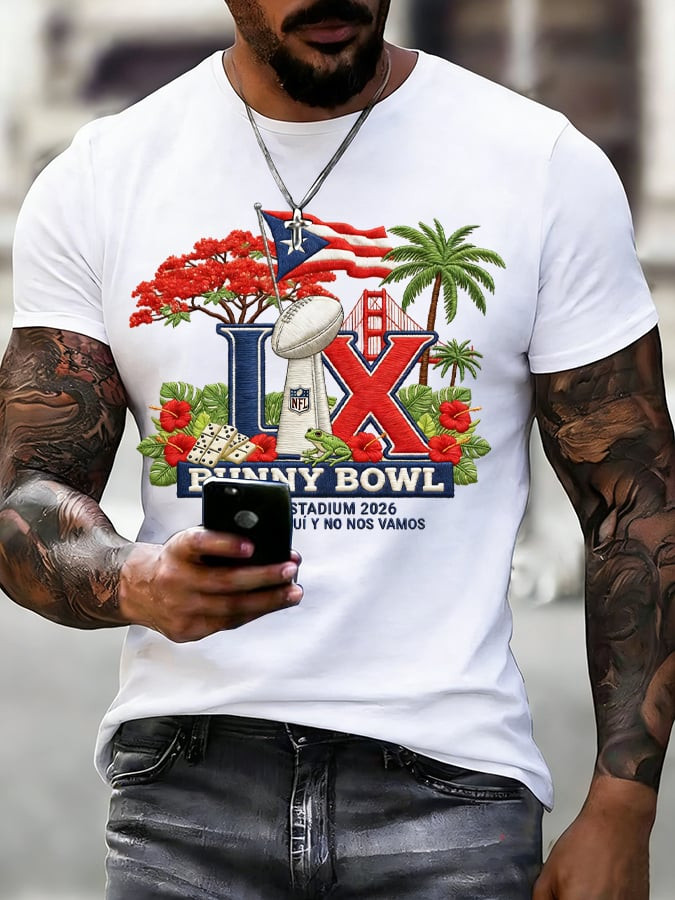 Bad Bunny Super Bowl Merch 2026 Benito Bowl T-Shirt Puerto Rican Shirt Bad Bunny Website