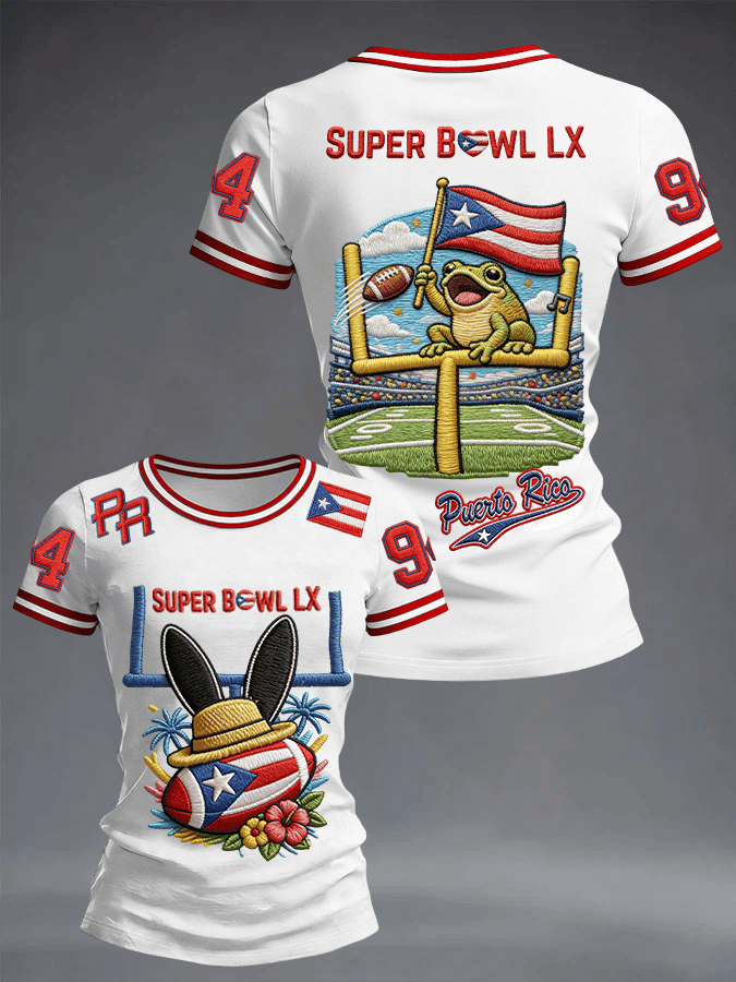 Bad Bunny Super Bowl Merch 2026 Game Day Benito Bowl Shirt Puerto Rican Football Clothes Bad Bunny Super Bowl Merch 2026 Game Day Benito Bowl Shirt Puerto Rican Football Clothes
