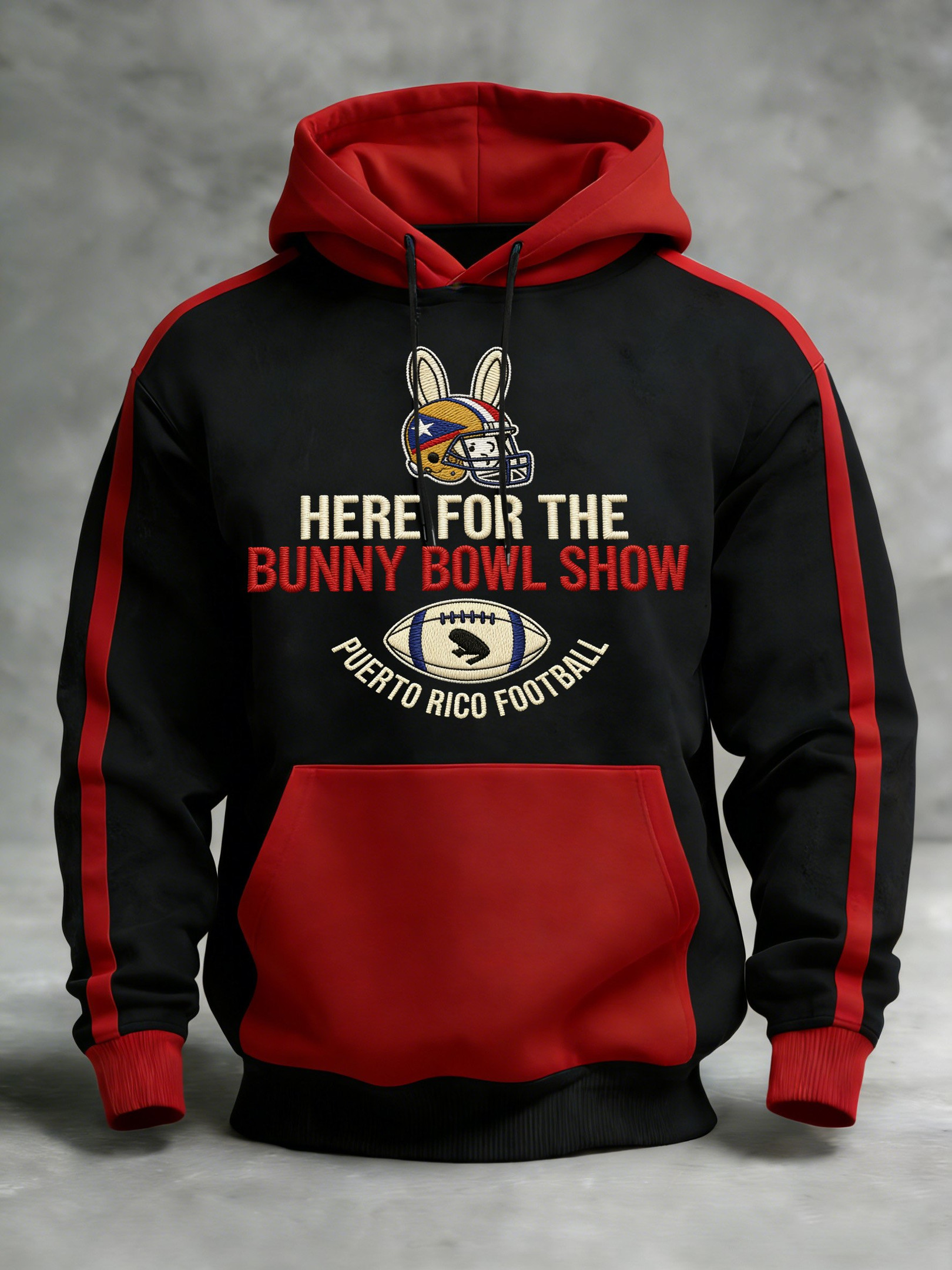 Bad Bunny Super Bowl Merch 2026 Here For The Benito Bowl Hoodie Puerto Rican Football Hoodie