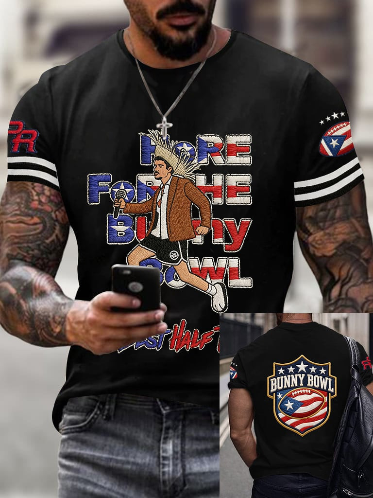 Bad Bunny Super Bowl Merch 2026 Here For The Benito Bowl Shirt Gift Ideas For Football Lovers
