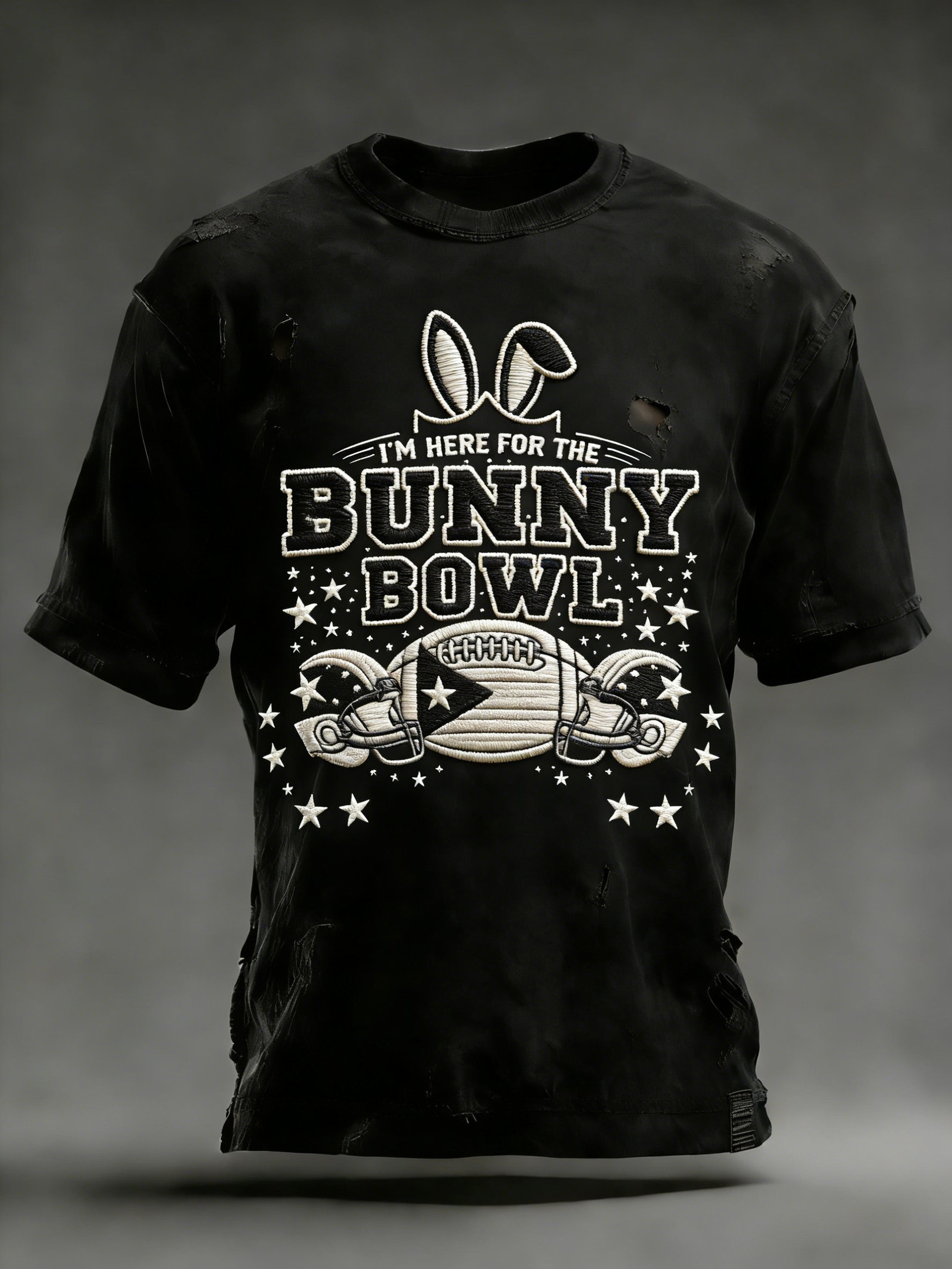 Bad Bunny Super Bowl Merch 2026 Here For The Benito Bowl T-Shirt Football Fan Gift Ideas