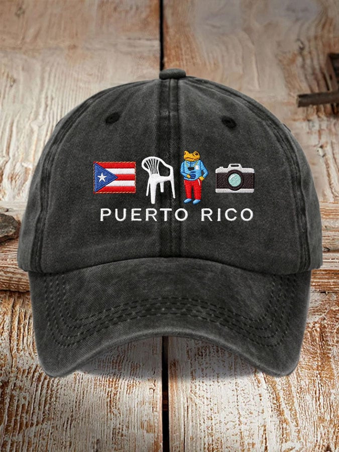 Bad Bunny Super Bowl Merch 2026 Puerto Rican Football Benito Bowl Hat Embroidered Gifts For Fans