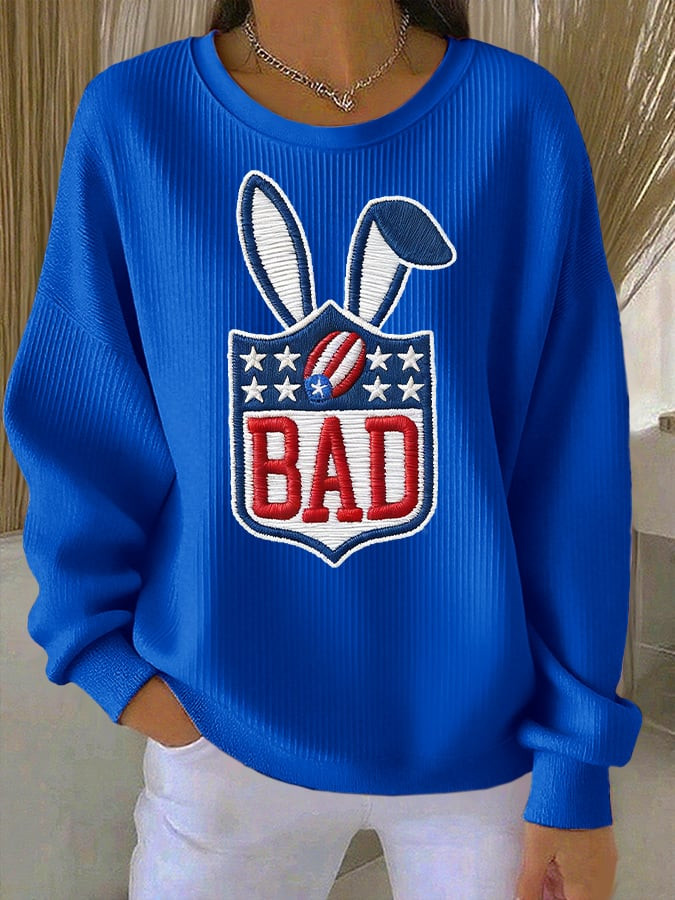 Bad Bunny Super Bowl Merch 2026 Puerto Rican Football Benito Bowl Sweatshirt Blue Gifts For Her