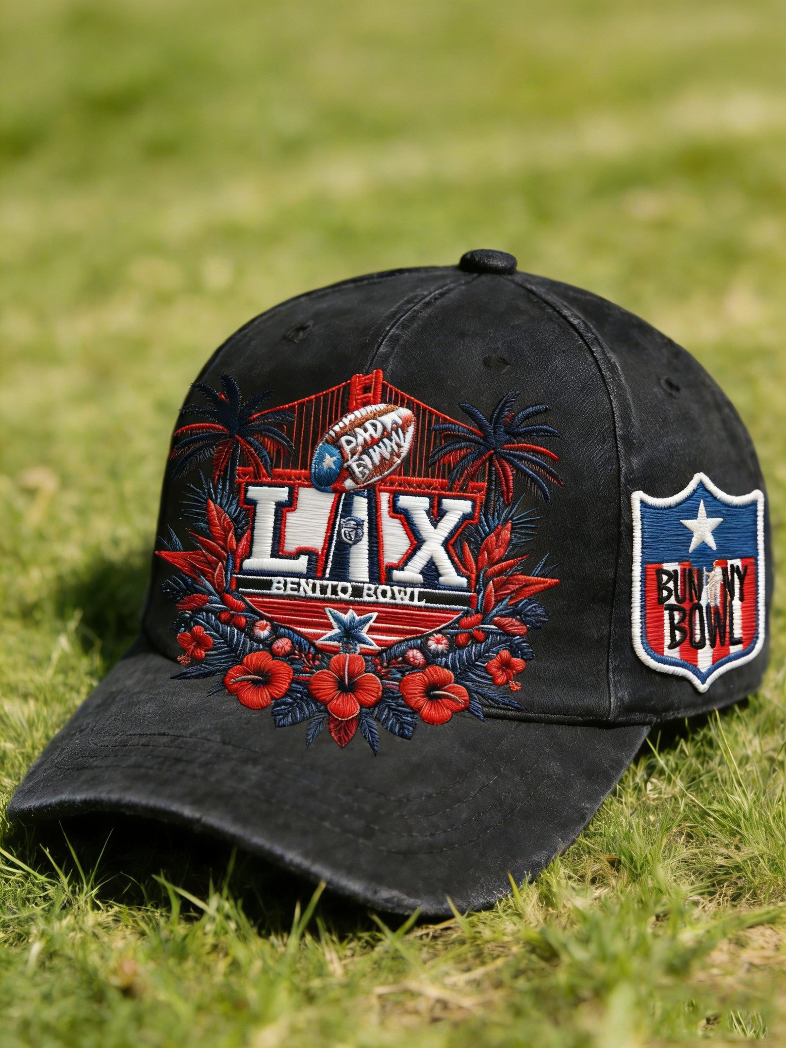 Bad Bunny Super Bowl Merch 2026 Puerto Rican Football Hat Bad Bunny Merch Gifts For Boyfriend