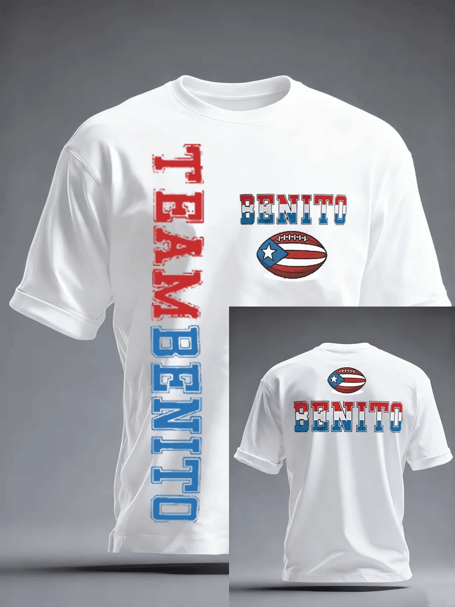 Bad Bunny Super Bowl Merch 2026 Puerto Rican Football Shirt Team Benito Bowl Merch Game Day Gift Bad Bunny Super Bowl Merch 2026 Puerto Rican Football Shirt Team Benito Bowl Merch Game Day Gift