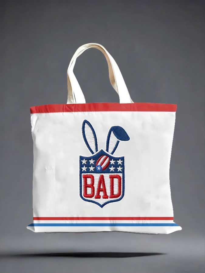 Bad Bunny Super Bowl Merch 2026 Puerto Rican Football Tote Bag Bad Bunny Superbowl Merch