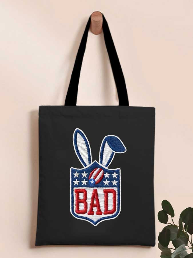 Bad Bunny Super Bowl Merch 2026 Puerto Rican Football Tote Bag Bad Bunny Superbowl Merch Gifts