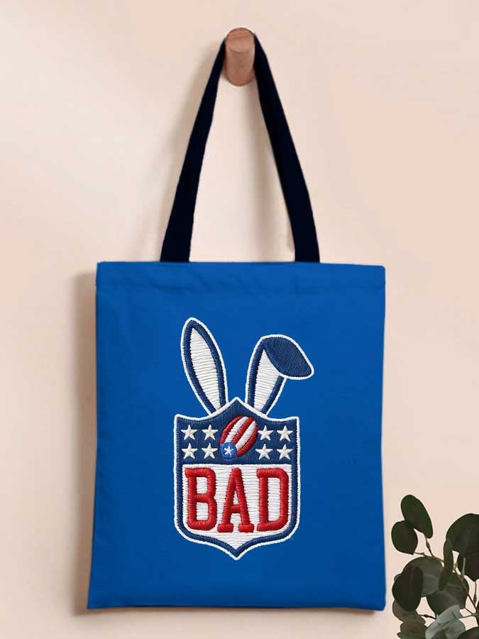 Bad Bunny Super Bowl Merch 2026 Puerto Rican Football Tote Bag Benito Bowl Merch Gifts For Fans