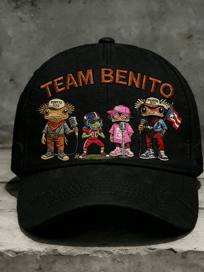 Bad Bunny Super Bowl Merch 2026 Team Benito Bowl Hat Embroidered Puerto Rican Football Hat