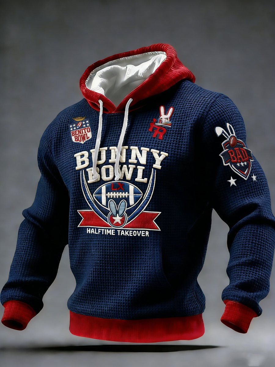 Bad Bunny Super Bowl Merch 2026 Team Benito Bowl Hoodie Puerto Rican Football Gifts For Fans