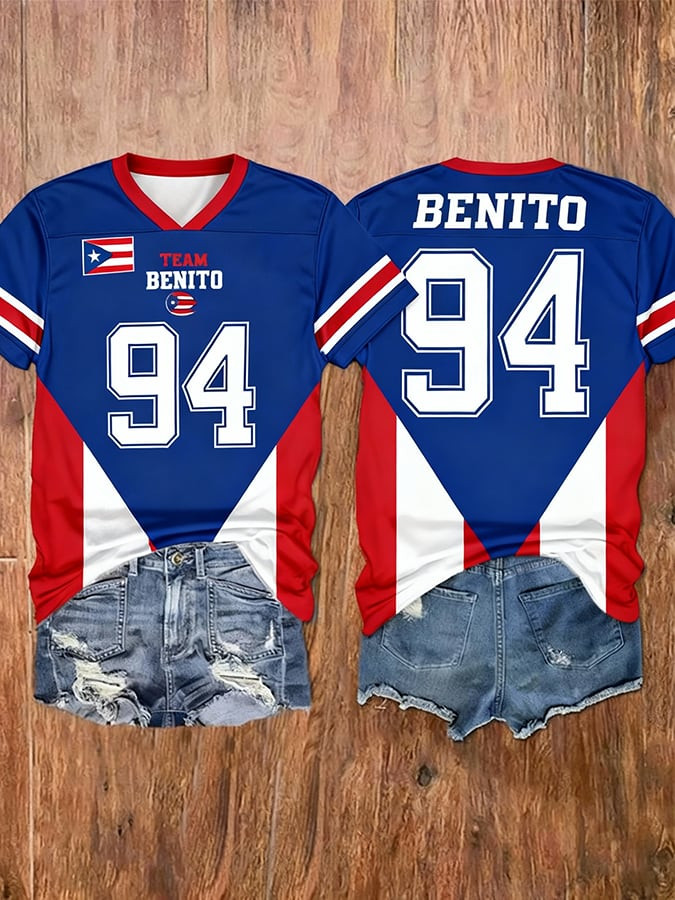 Bad Bunny Super Bowl Merch 2026 Team Benito Bowl Jersey Puerto Rican Football Apparel