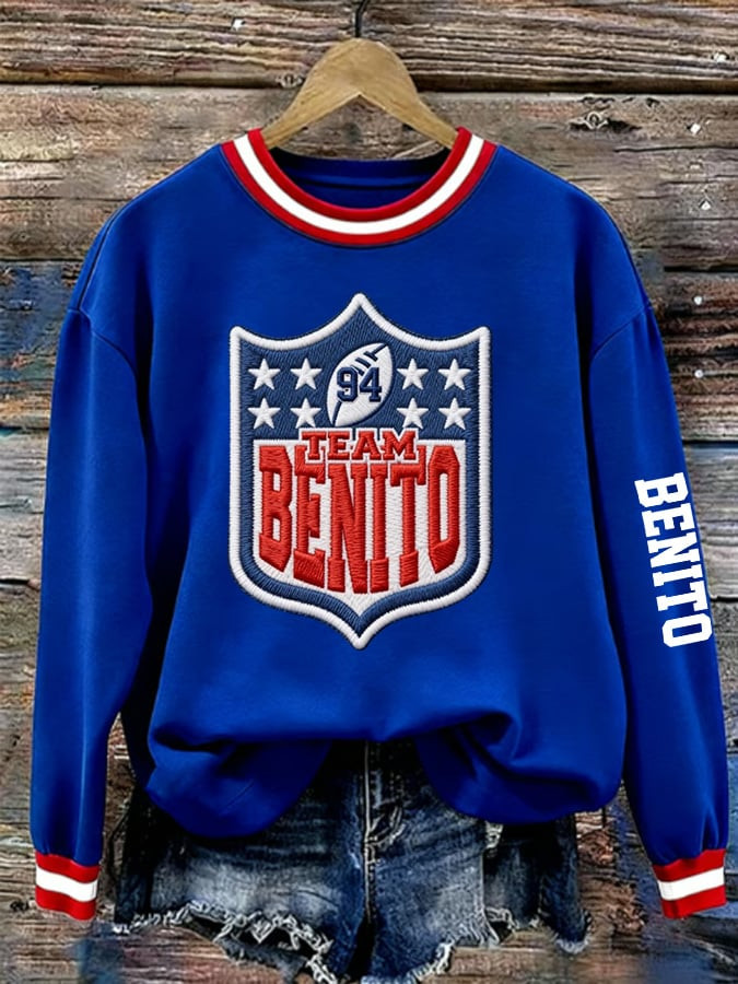 Bad Bunny Super Bowl Merch 2026 Team Benito Bowl Sweatshirt Puerto Rican Football Clothing Bad Bunny Super Bowl Merch 2026 Team Benito Bowl Sweatshirt Puerto Rican Football Clothing